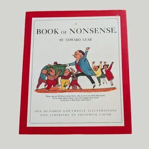 A Book of Nonsense by Edward Lear Hardcover  Metropolitan Museum of Art 1980
